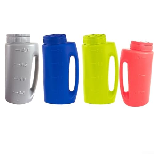 Spandiconcime leggero per fusione e fertilizzazione del ghiaccio Design compatto con portata regolabile per una distribuzione efficiente del materiale (rosso)