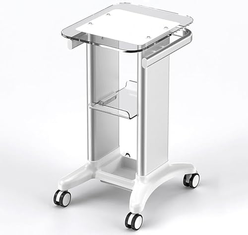 Meuble chariot esthéticienne mobile avec roulettes pivotantes