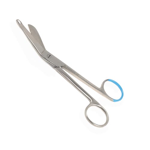 GIMA - Lister Verbandschere, steril, Einweg, Edelstahl, 14 cm, 38840