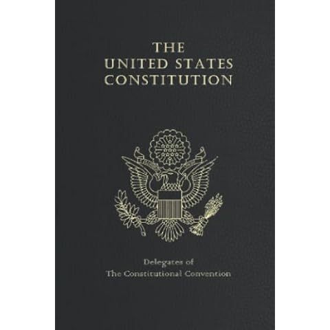 Constitution of the United States: US Constitution, Declaration of Independence, Bill of Rights with Amendments. Pocket Size Cover
