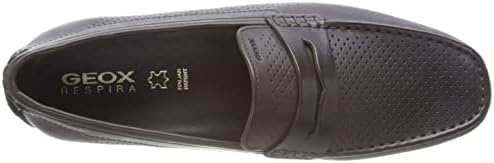 Geox Men's Moccasins, Coffee, 8.5 | Image 4