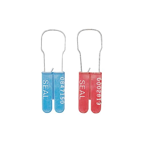 Image of Padlock Seal, Plastic, Yellow, PK100