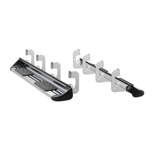 LUVERNE escalones laterales acero inoxidable pulido para camioneta miniatura 4