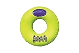 KONG - AirDog® Squeaker Donut - Squeaky Bounce and Fetch Toy, Tennis Ball Material - For Medium Dogs