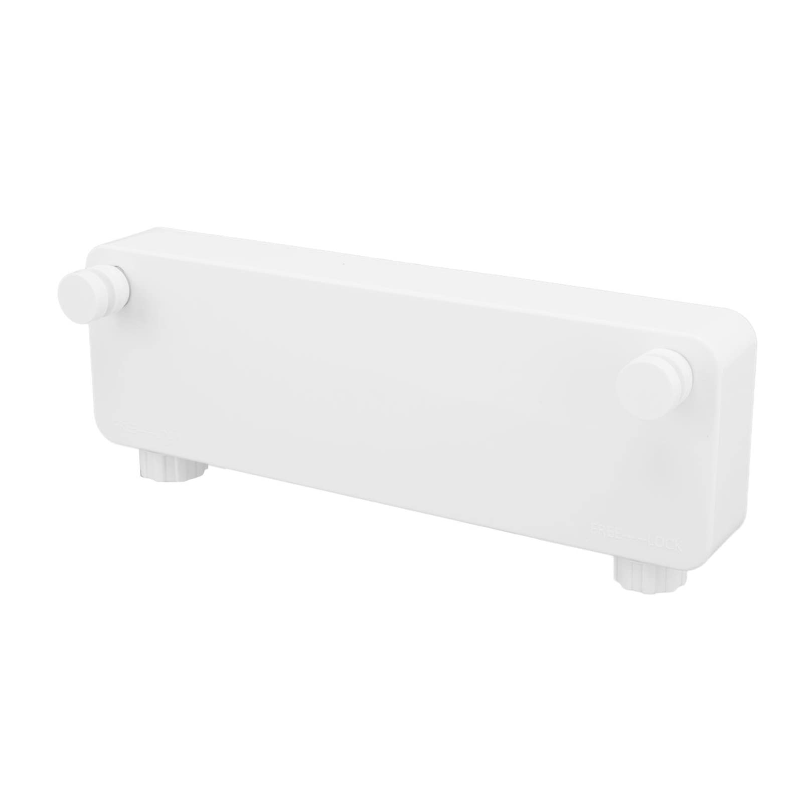 Wäscheleine Ausziehbar, Einziehbare Wäscheleine Wand Wäscheschnur zweileiniger Wandtrockner für Badezimmer, Waschküche, Garten oder Reise, 30 kg Tragkraft, Bis Zu 5,2 m Lange (Weiss)