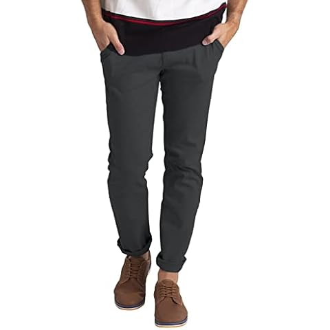 westAce Men's Athletic-Fit Chino Trousers Cover