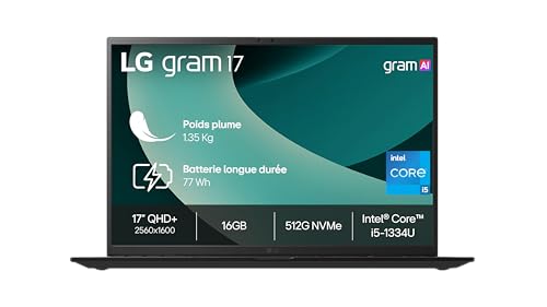 LG Gram 17Z90RU-G.AP55F - PC Portable 17
