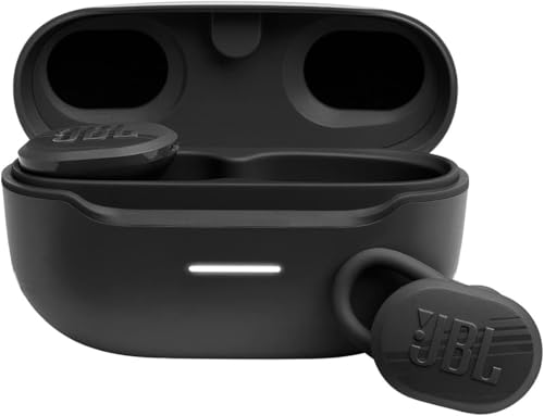 Image of JBL Endurance Race True Wireless Sport Earbuds, Bluetooth Headphones Pure Bass, IP67 Waterproof & Dustproof, Ambient Aware & TalkThru, 30H Battery, Built-in Mic, USB-C Charging Case