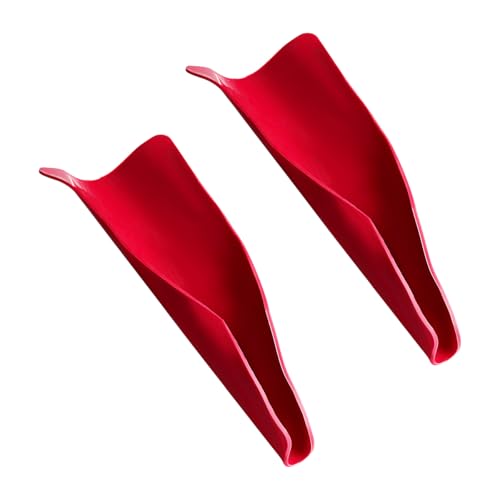 Gasedin 2PCS Flexible Draining Tool Oil Funnel, Multi-Purpose Foldable Funnel