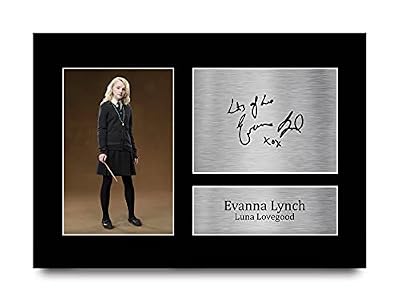 HWC Trading A4 Evanna Lynch Harry Potter Luna Lovegood Regalos Impresos Autógrafos Firmados Para Fans de Productos de Película | Ya disponible en tu tienda friki favorita! En mundofriki.es! HWC Trading A4 Evanna Lynch Harry Potter Luna Lovegood Regalos Impresos Autógrafos Firmados Para Fans de Productos de Película | Ya disponible en tu tienda friki favorita! En mundofriki.es!