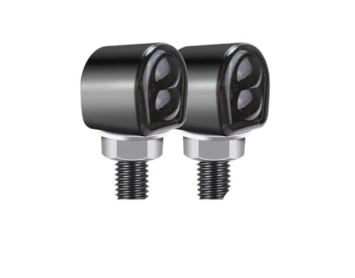 Clignotant lumière 12V mini LED lampe de signalisation moto 8mm