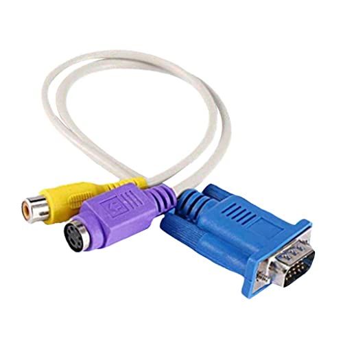 KESOTO Adaptador PC VGA SVGA para S Video