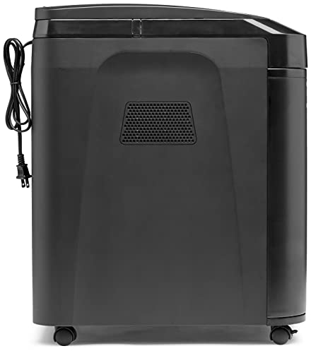 Amazon Basics 150-Sheet Autofeed Micro-Cut Paper Shredder & Multipurpose Copy Printer Paper, 8.5 X 11 Inch 20Lb Paper - 8 Ream Case (4,000 Sheets), 92 Ge Bright White #TOP2