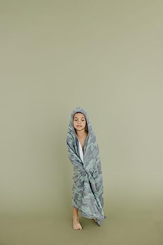 Image of Copper Pearl Hooded Bath Towels Premium Knit /Terry Cloth Toddler Towels with Hood, Pockets, and Cool Designs - Great to Gift and Make Bath Time Fun - Big Kids Hooded Towel, Hunter