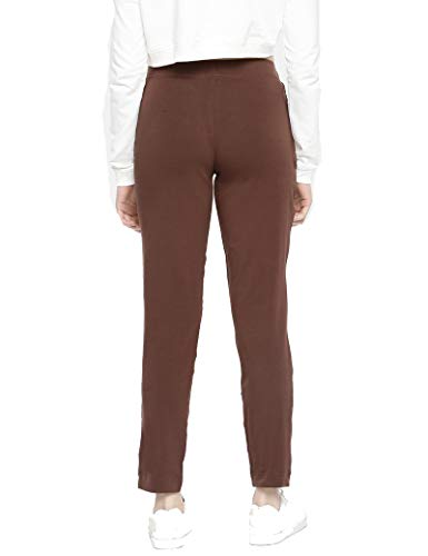 Image of Dollar Missy Women's Chino Slim Pants- Brown (8902889431819 MMCC-525-PO1-44- Brown XL)