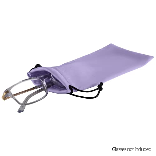 Image of Noble Hard Shell Glasses Case - Protective Eyeglass Case for Glasses with Microfiber Cleaning Cloth and Pouch