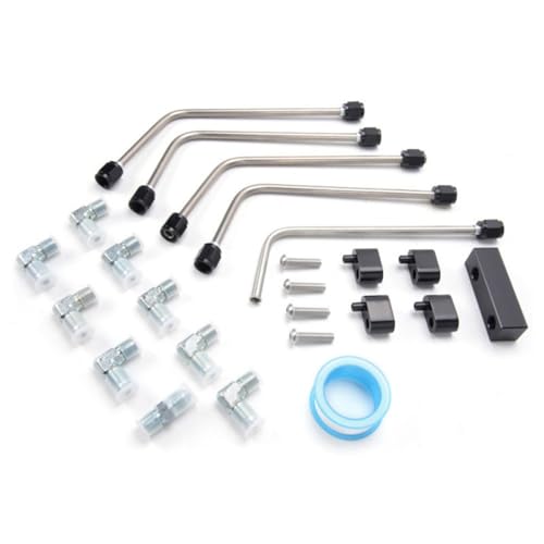 Kit de ventilación cruzada LS de acero inoxidable para optimizar el refrigerante de motor