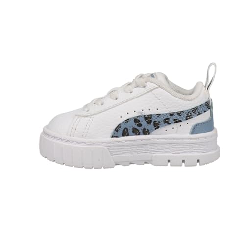 PUMA Toddler Girls Mayze Wild Leopard Platform Sneakers Shoes Casual - White3