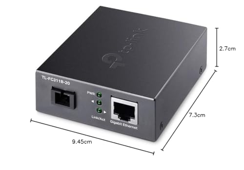 TP-Link TL-FC311B-20 Convertisseur de média Gigabit WDM