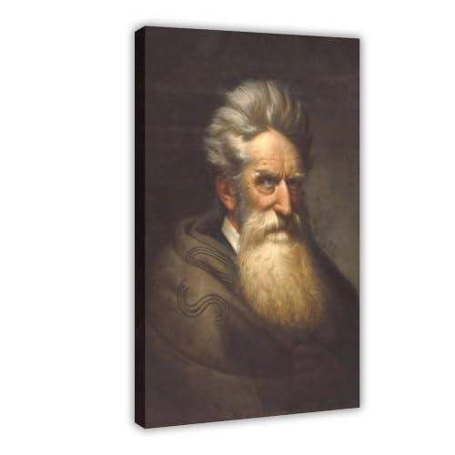 John Brown sur toile WCYB : habillez un mur de bureau vide