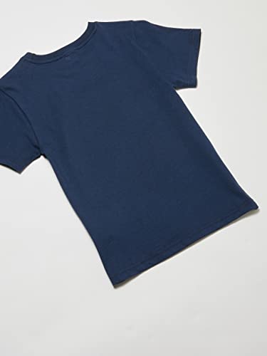 Camiseta Manga Curta, Tip Top, Meninos, Marinho, 6