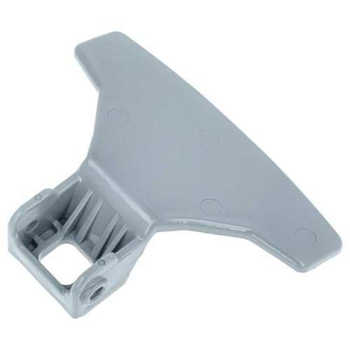 vhbw Tirador de puerta de repuesto compatible con Beko LLF07A1, WMB51221S, WMB51230EBL, WM712, WMB61221MS, WMB61220S lavadora plástico gris