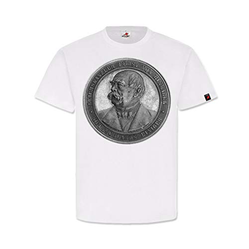 T-shirt Bismarck Chancelier d'Allemagne style politique pour en finir avec les hauts sans âme S