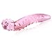 Glass Dildo Dilddo for Women Crystal Masturbator for Moman Glass Pleasure Wand S-shaped Design for G-spot Stimulation