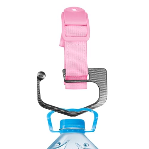 オートバイハンドルバーフック、オートバイオーガナイザークリップ - ママベビーカークリップとベビーカーアクセサリーオーガナイザーフック 車椅子、スクーター、サイクル用