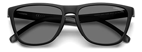 Carrera 8058/S Matte Black/Grey Polarized 56/17/145 unisex Sunglasses4