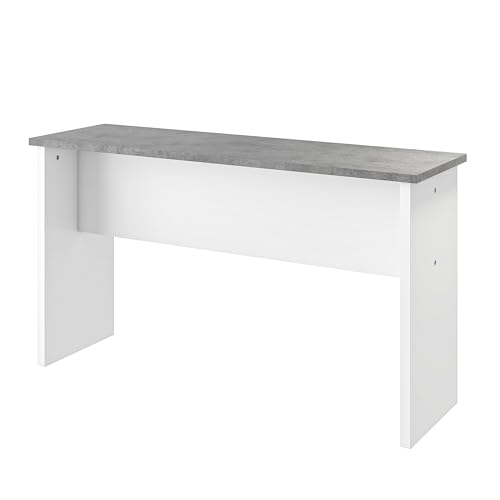 Merax Stylish Dining Table Set with 2 Benches for Small Spaces - Grey and White Artificial Marble Finish - Ideal for Kitchen and Dining Room - Image 5