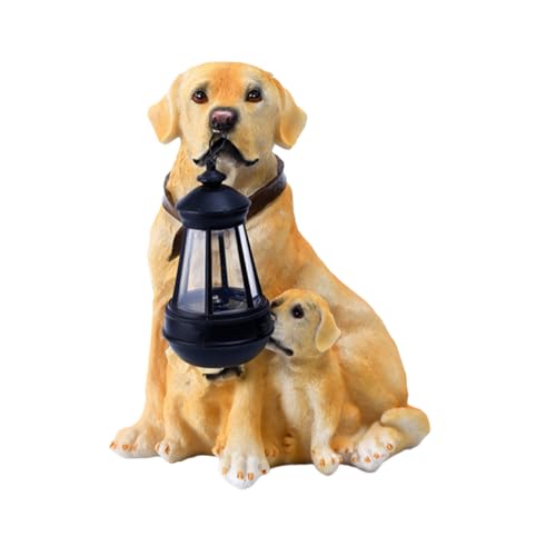 Lampe Solaire Jardin Pelouse : Créez une Ambiance Chaleureuse avec notre Chien