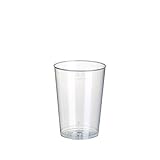 40 Trinkbecher, PP 0,1 l Ø 5,2 cm 7,4 cm transluzent unzerbrechlich. stabile Gläser aus Polypropylen - unzerbrechlich ideal für Einsatzzwecke, bei denen keine splitternde Gläser erlaubt sind auch als Mehrwegbecher einsetzbar.
