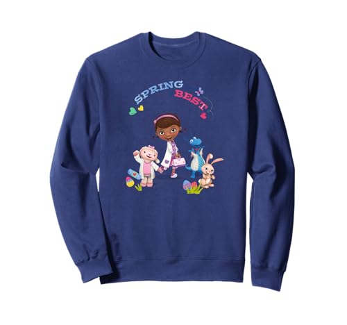 Sweat Disney Doc McStuffins parfait pour la chasse aux œufs de Pâques au jardin