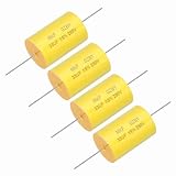 QUARKZMAN 4 Stück 33uf Frequenzweichen Kondensator 250V Axial Audio Lautsprecher Crossover MKP Folien Kondensator