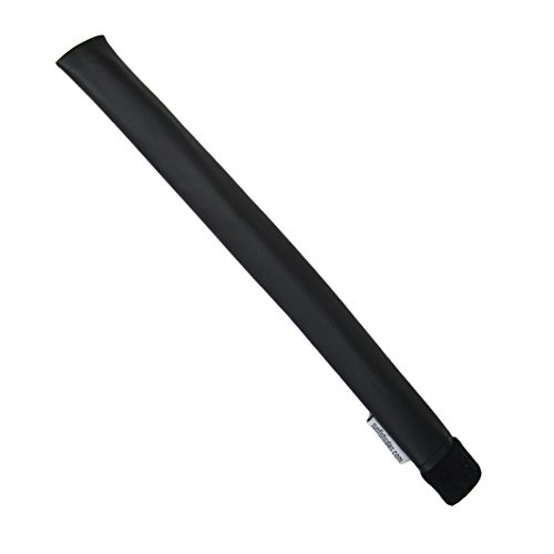 Sunfish Leather Golf Alignment Stick Cover Holds 2 Sticks Black #TOP12