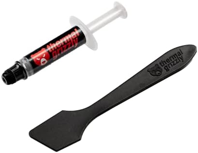 Thermal Grizzly Hydronaut - Conductive, High Performance Thermal Paste - Extensive for air Cooling Systems, Water Cooling, for All heatsinks CPU and GPU (1 Gram)