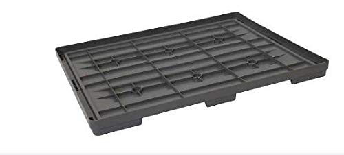 BP Bigbox Boîte à palettes 1200 x 1000 x 760 mm avec couvercle fermé à 4 pieds Volume 570 l
