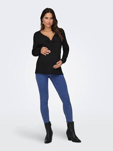Variante de ONLY pantalon vaquero premama Medium Blue Denim S/32