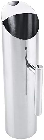 Jarra de acero inoxidable Jarra de agua de metal para beber en frío con herramienta de servicio de hotel casero de guardia de hielo