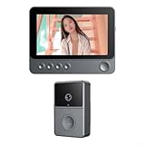 Communication bidirectionnelle : communiquez directement avec les visiteurs grâce à la fonction interphone intégrée, améliorant la sécurité et la commodité de votre maison.