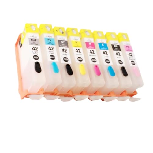 Cartouches CLI-42 pour PRO-100S offrant une restitution colorimétrique exacte