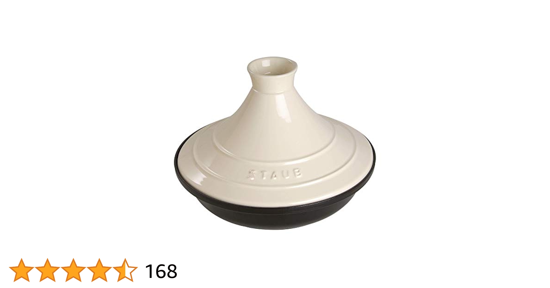 STAUB タジン鍋 ホワイト　20センチ Amazon｜ストウブ(Staub) 「 タジン鍋 アイボリー 20cm 」 両手