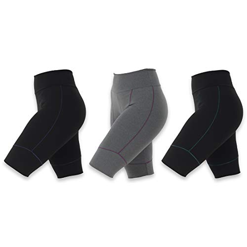 Kit com 3 Bermudas Fitness Line Suplex