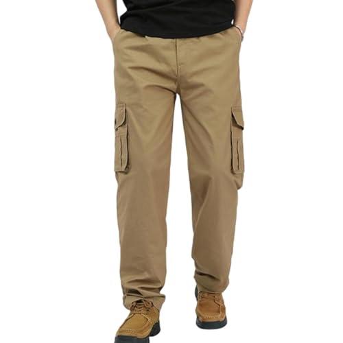 Jollywish Pant, Flexrover Ultra Comfort Flex Fit Cargo Pants, Plus Size Multi-Pocket Outdoor Tactical Pant for Men.