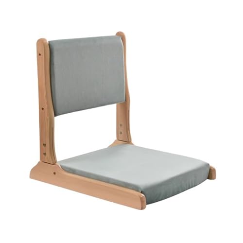 Chaise de sol de méditation en bois pour créer un coin zen chez soi