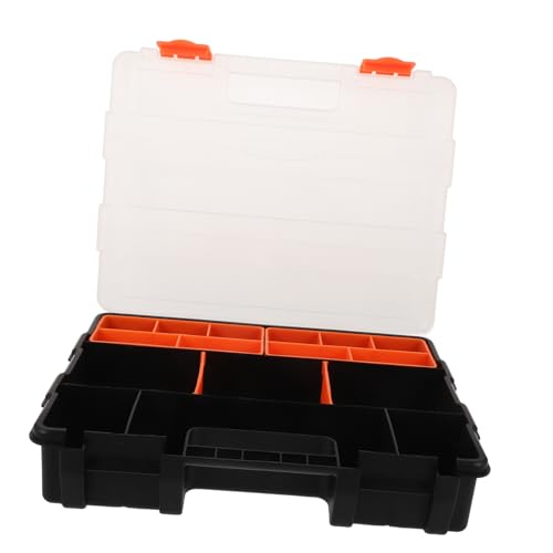 Boîte de rangement plastique compartimentée vis outils quincaillerie - 2
