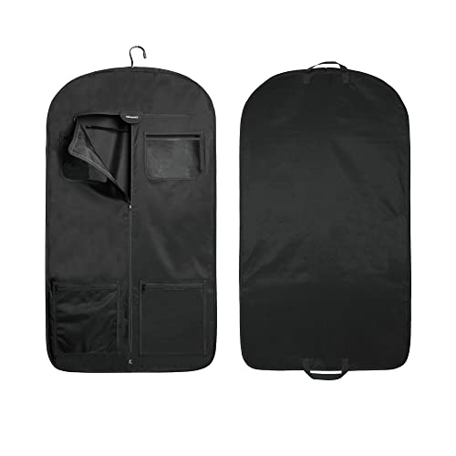 46” Heavy Duty Garment Bags For Storage Or Travel, Carry On Traval Bag For Men Women,Foldable Luggage Hanging Suit Bags #TOP7
