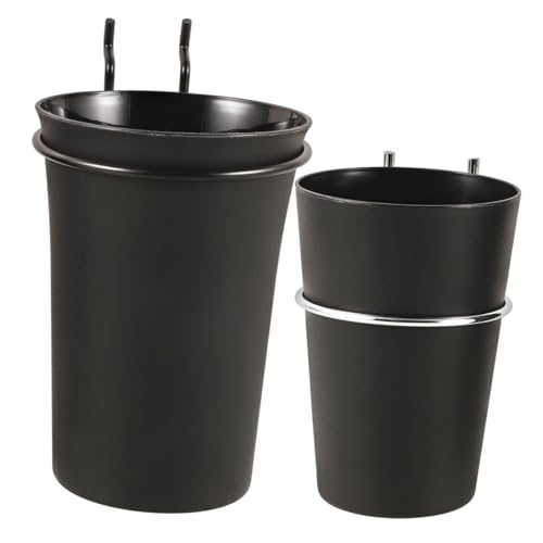 MUELODSIC 2pezzi Tazza Sospesa Con Pannello Gancio Per Chiavi Con Pannello Contenitori Con Organizer Con Contenitore Multifunzionale Con Supporto Da Parete Per Organizer Con