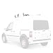 Vantech Transit Connect 2010-13 J2000 bolt-on ladder roof rack 50" bars